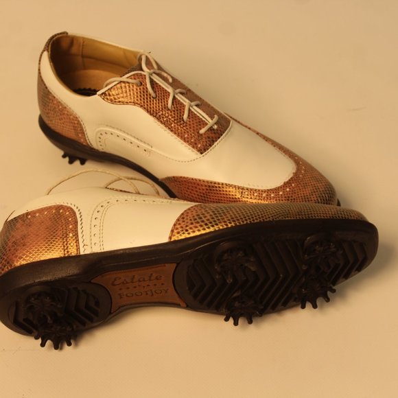 Womans FootJoy Estate Collection Golf Shoe - Picture 3 of 9